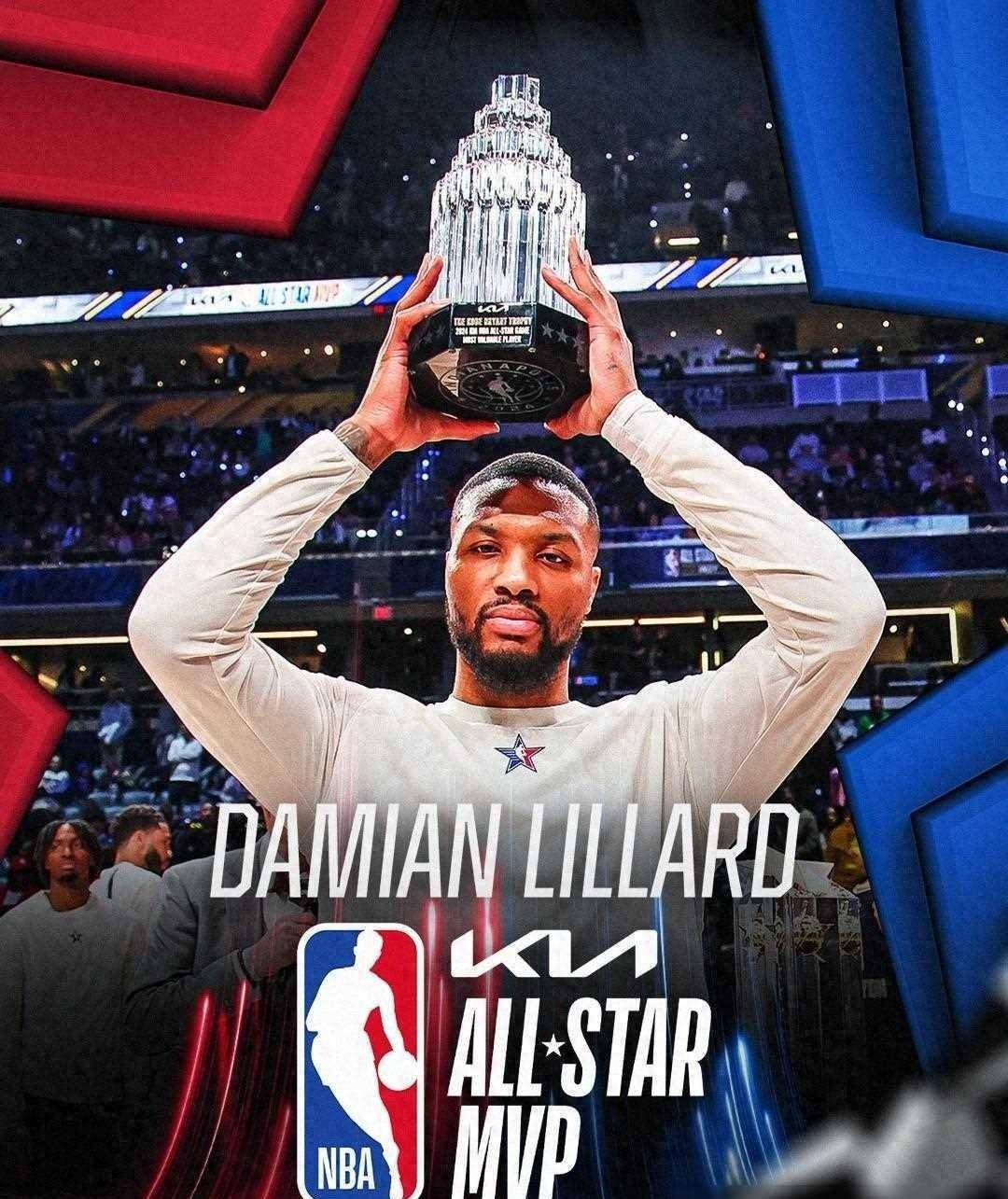 篮球明星荣获mvp称号,个人实力再次得到认可